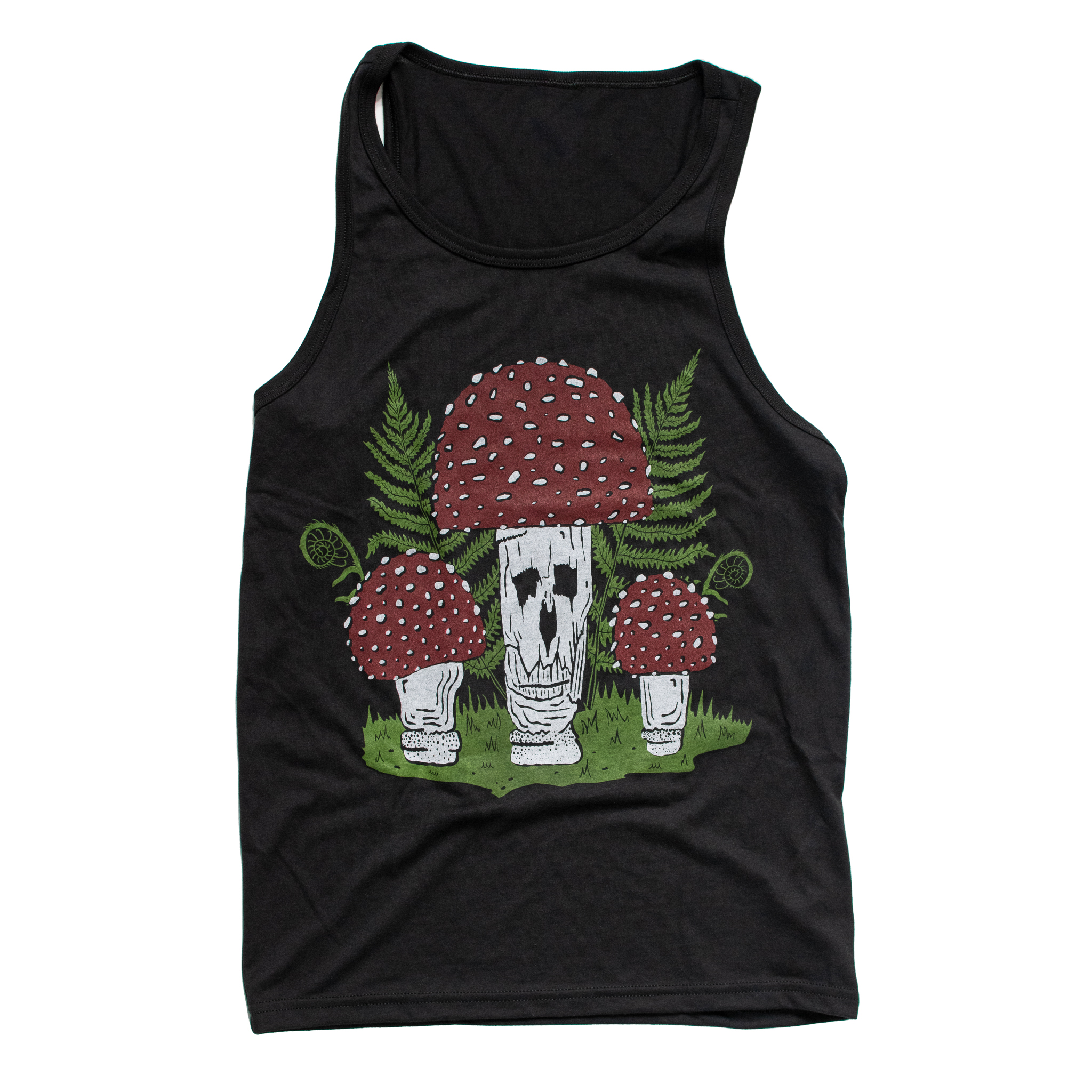 Shrooms and Ferns Muscle Tank